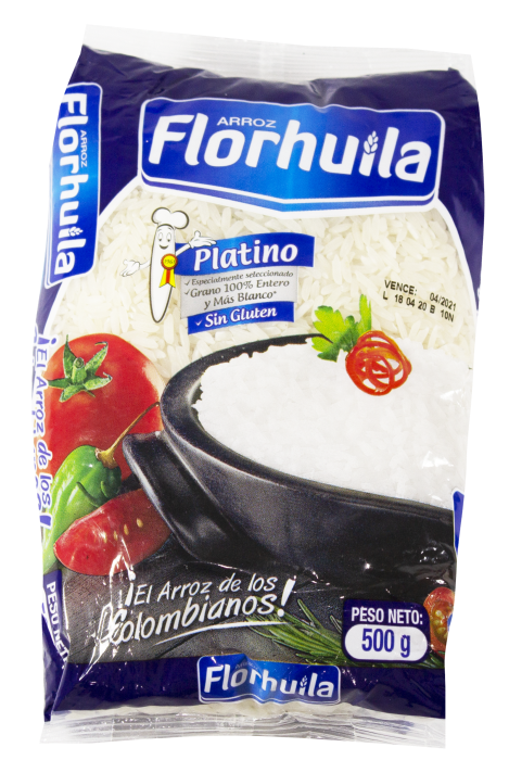 Arroz Florhuila Platino *500G