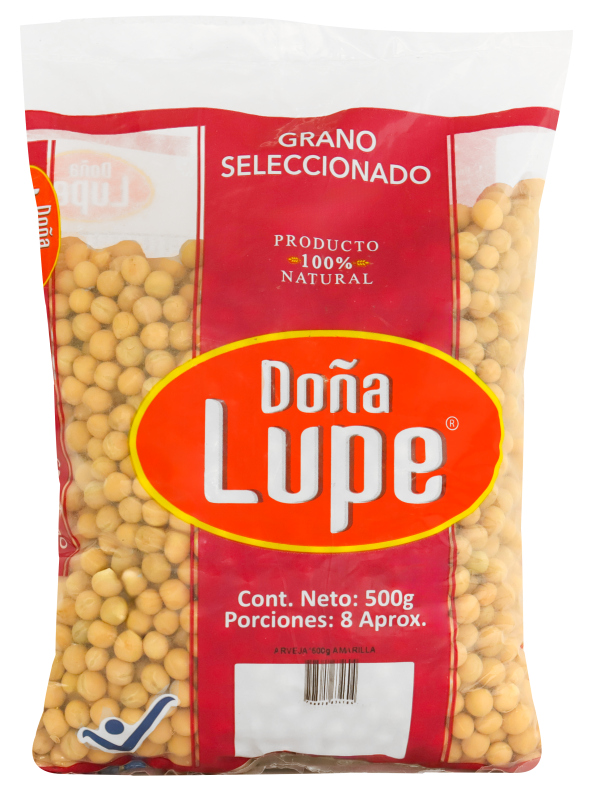 Arveja Dona Lupe*500G Amarilla Seca