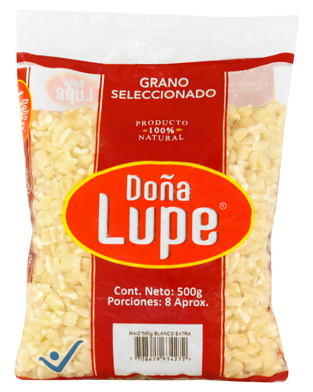 Maiz Dona Lupe*500G Blanco Extra