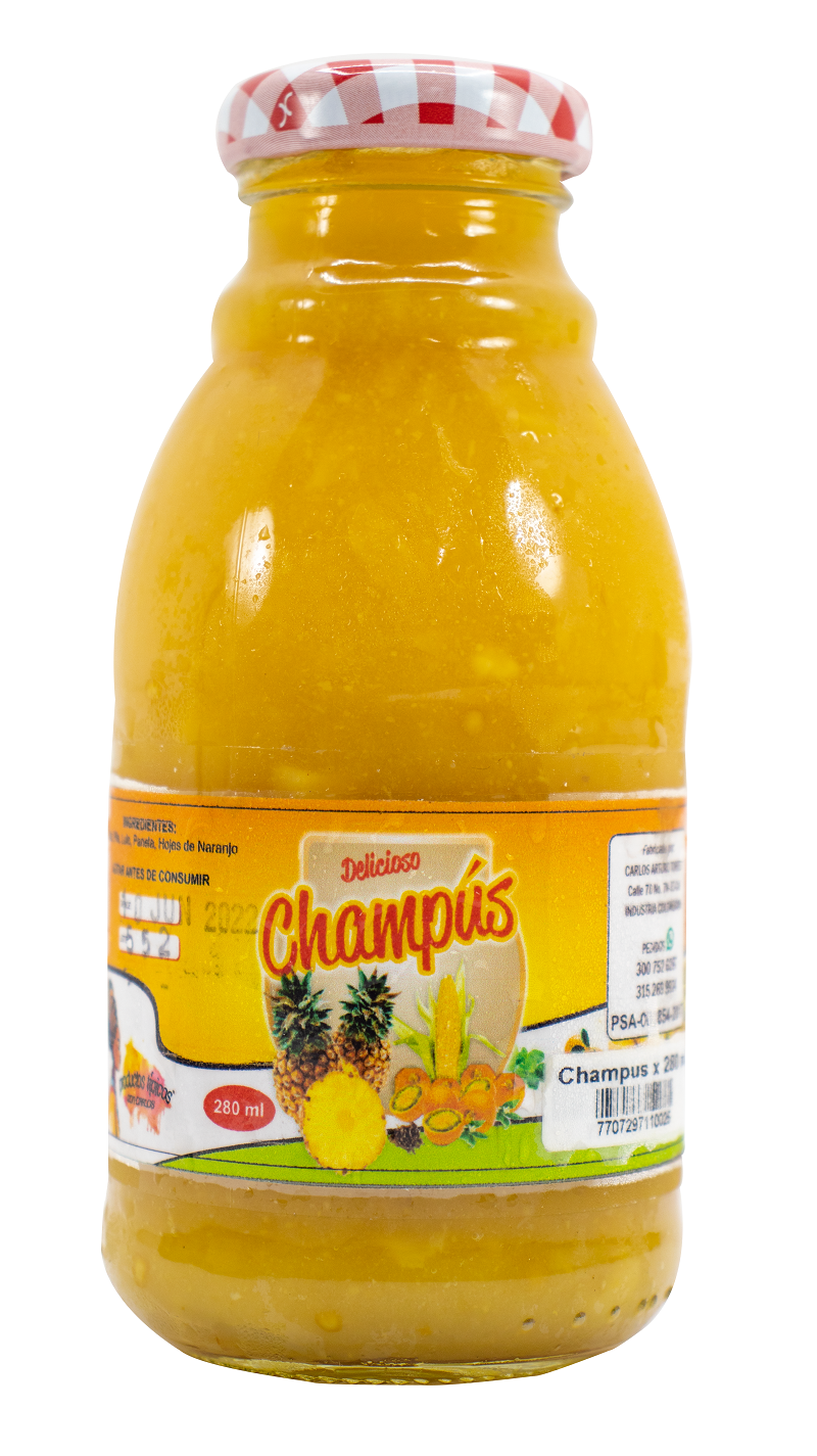 Champús Don Carlos Envase De Vidrio *280Ml