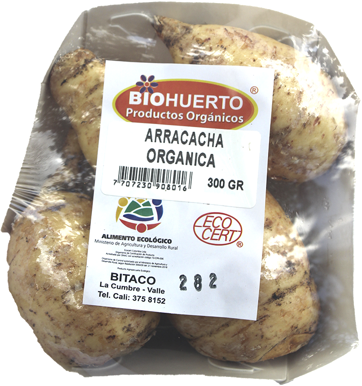 Arracacha Orgánica Biohuerto*300G