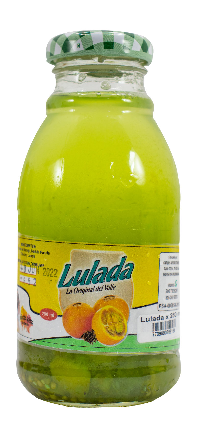 Lulada Don Carlos*280Ml Envase De Vidrio
