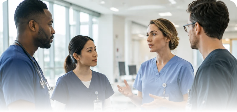 Ambulatory surgery center team