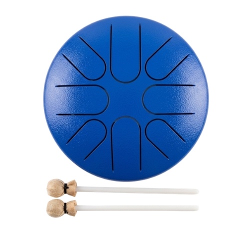 Muzikoterapie - Bub�nek �t�st� tmav� modr� 20 cm