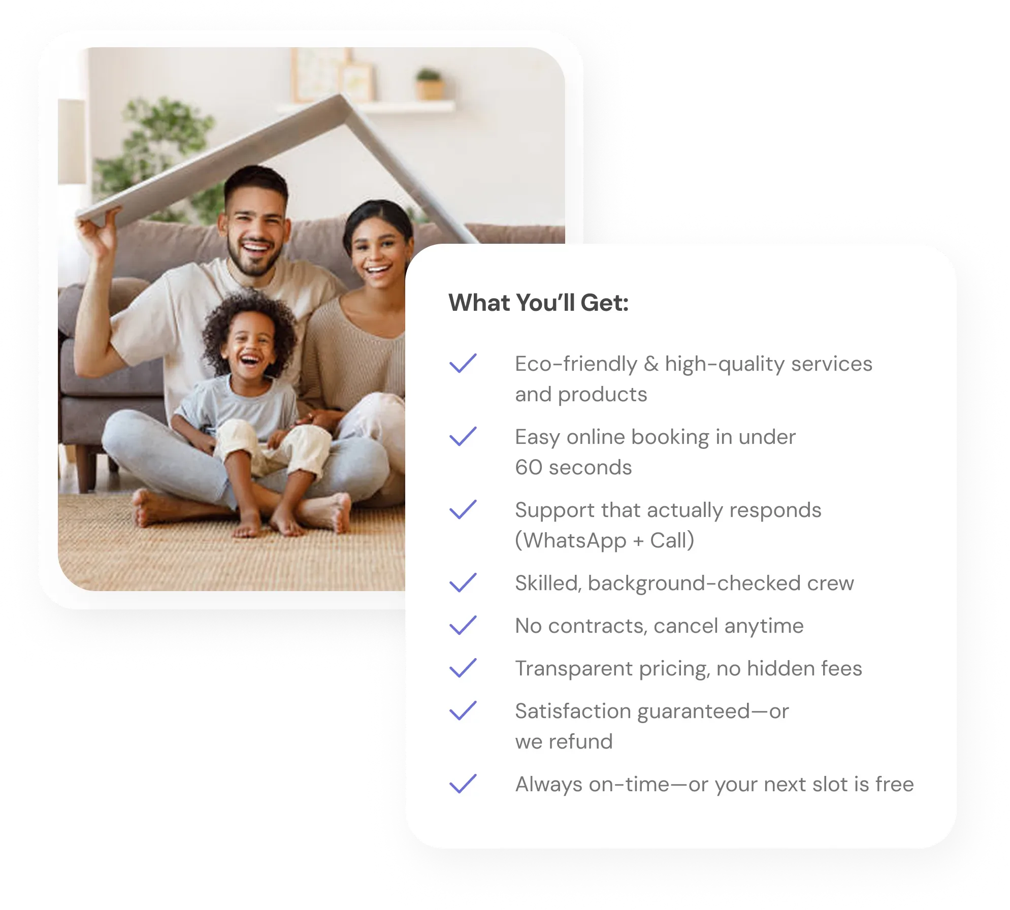 Professional cleaning service