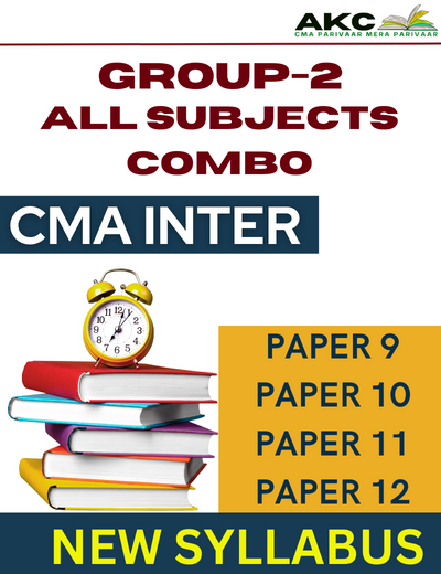 CMA Inter New Syllabus Group-2 COMBO