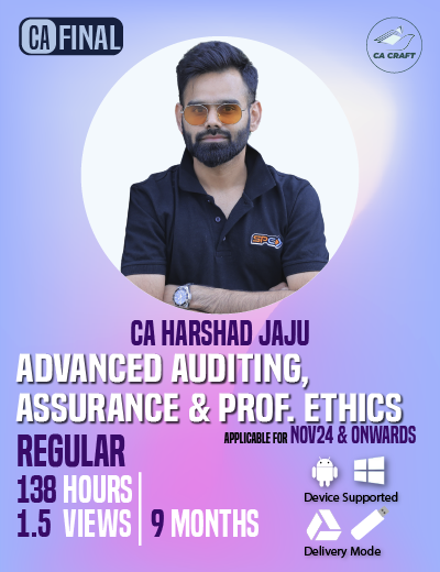 CA FINAL NEW SYLLABUS GROUP I Advanced Auditing Assurance and ...