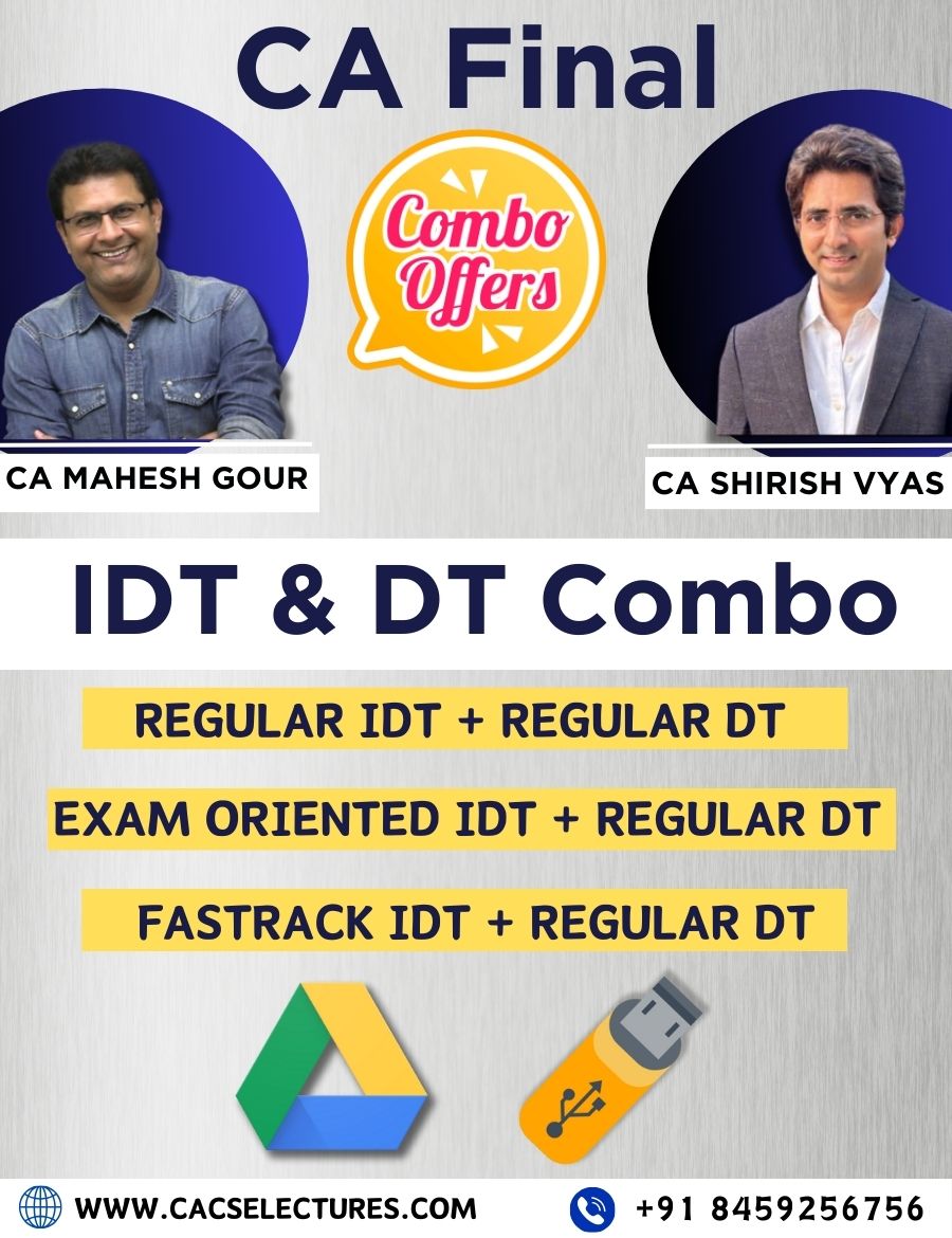 CA Final Combo - IDT & DT