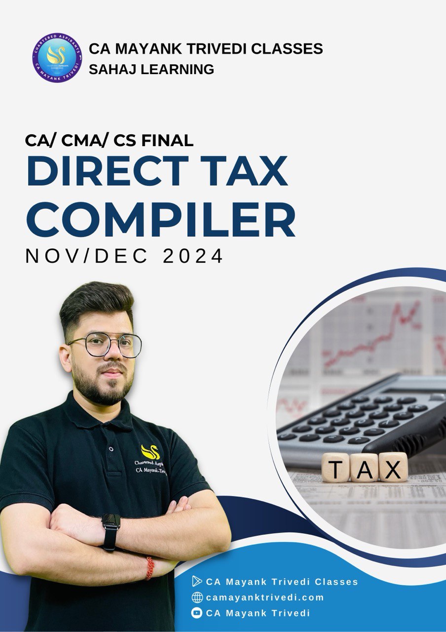 Book - FINAL Direct Tax Concept Book & Compiler Nov/Dec 2024 by CA ...