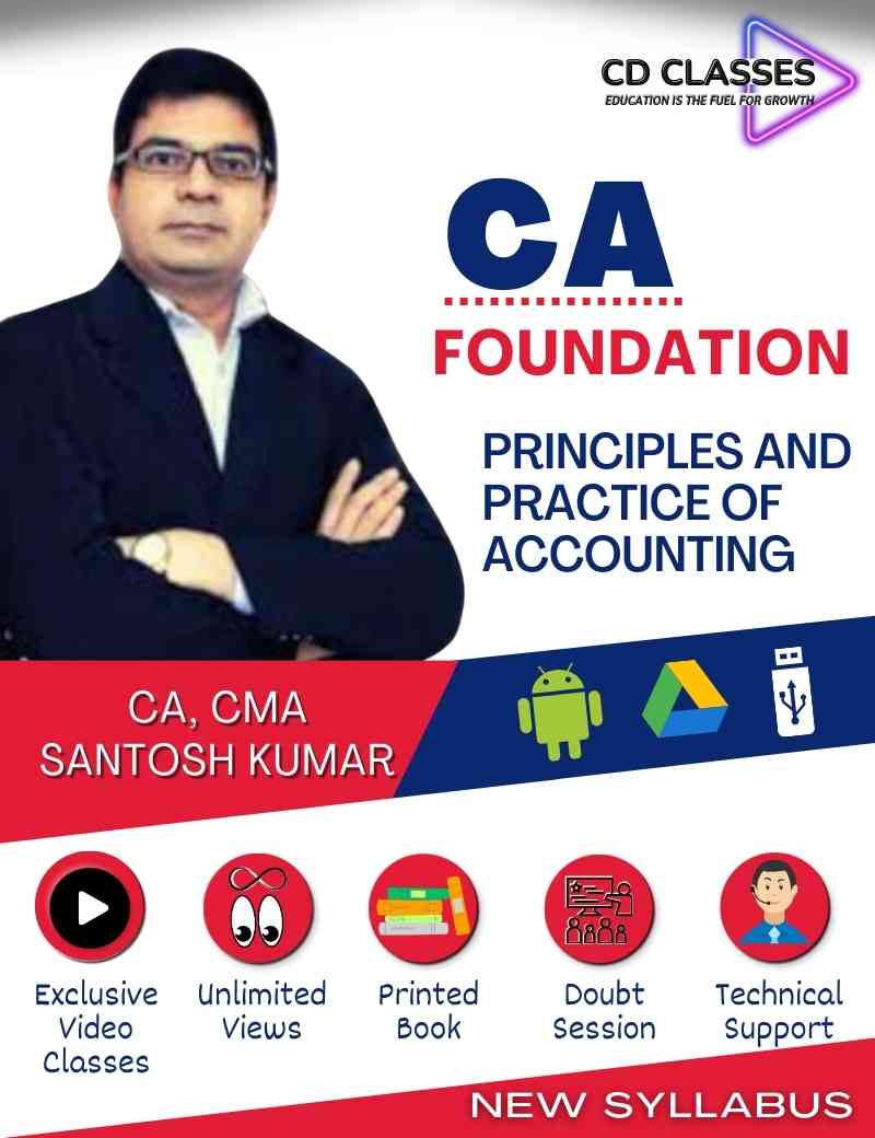 CA Foundation Principles and Practice of Accounting-New-Syllabus