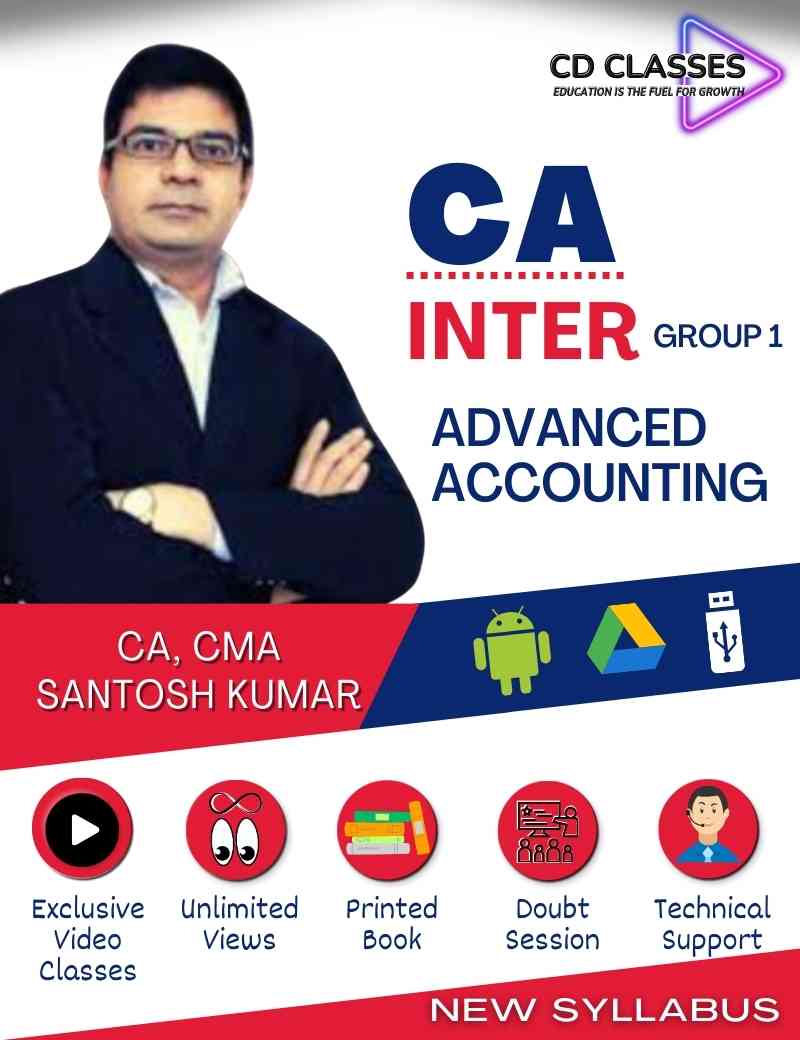 CA Inter Group 1 Advanced Accounting New Syllabus