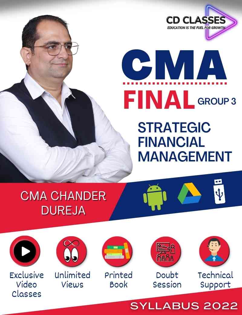 CMA Final Group 3 Strategic Financial Management New Syllabus 2022
