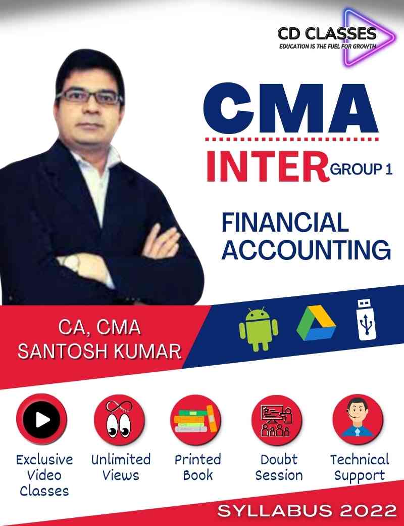 CMA Inter Group 1 Financial Accounting New Syllabus 2022