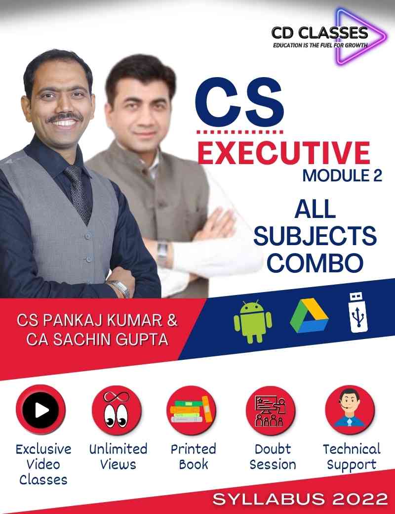 CS Executive Module 2 All Subjects Combo New Syllabus 2022