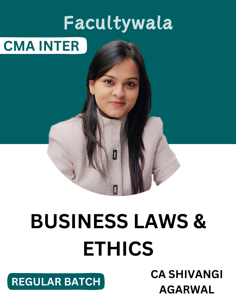CMA Inter Business Laws & Ethics Regular Batch by CA Shivangi Agrawal ...