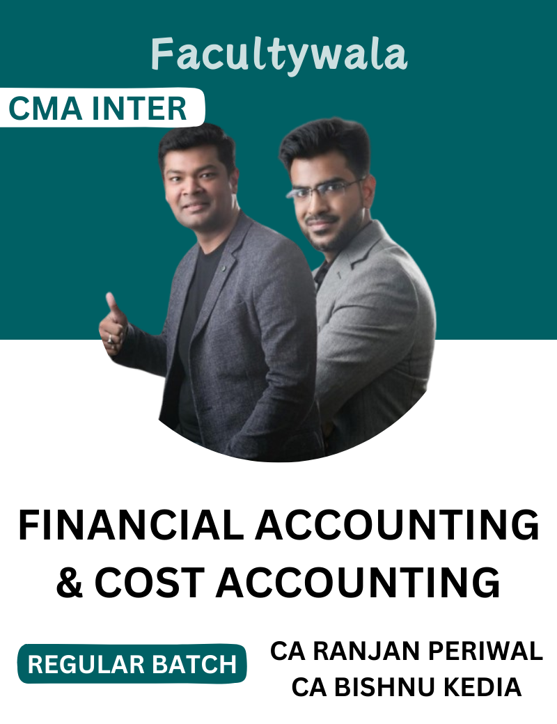 CMA Inter Financial Accounting and Cost Accounting Regular Batch by CA ...
