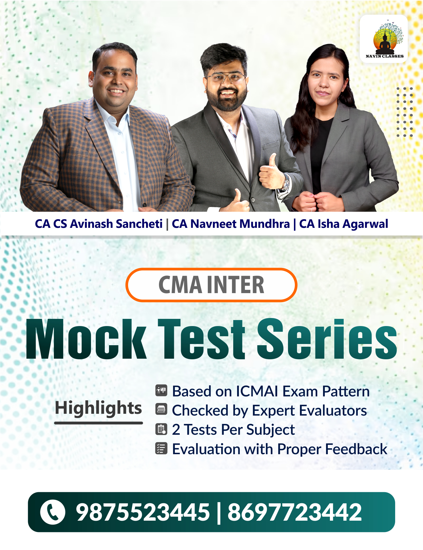 CMA Inter Mock Test Series