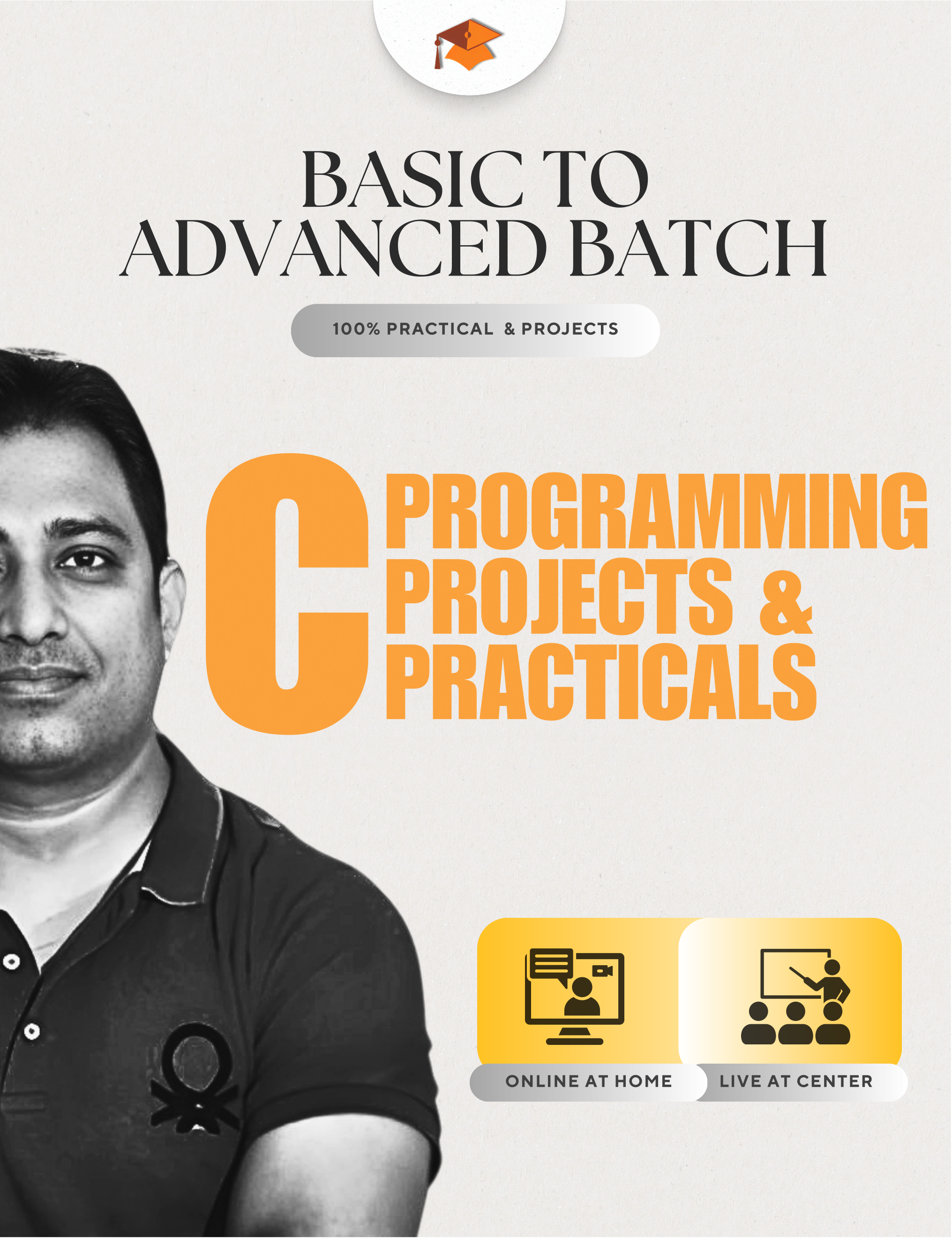 C Programming (Basic to Advance) : Offline / Live Online Mode Preparation Batch