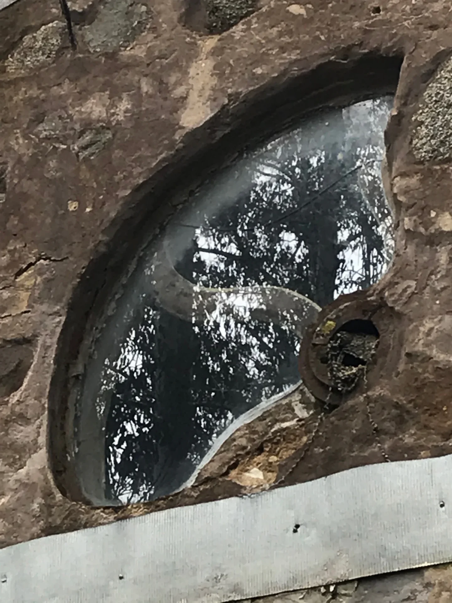 Fly wheel window 2