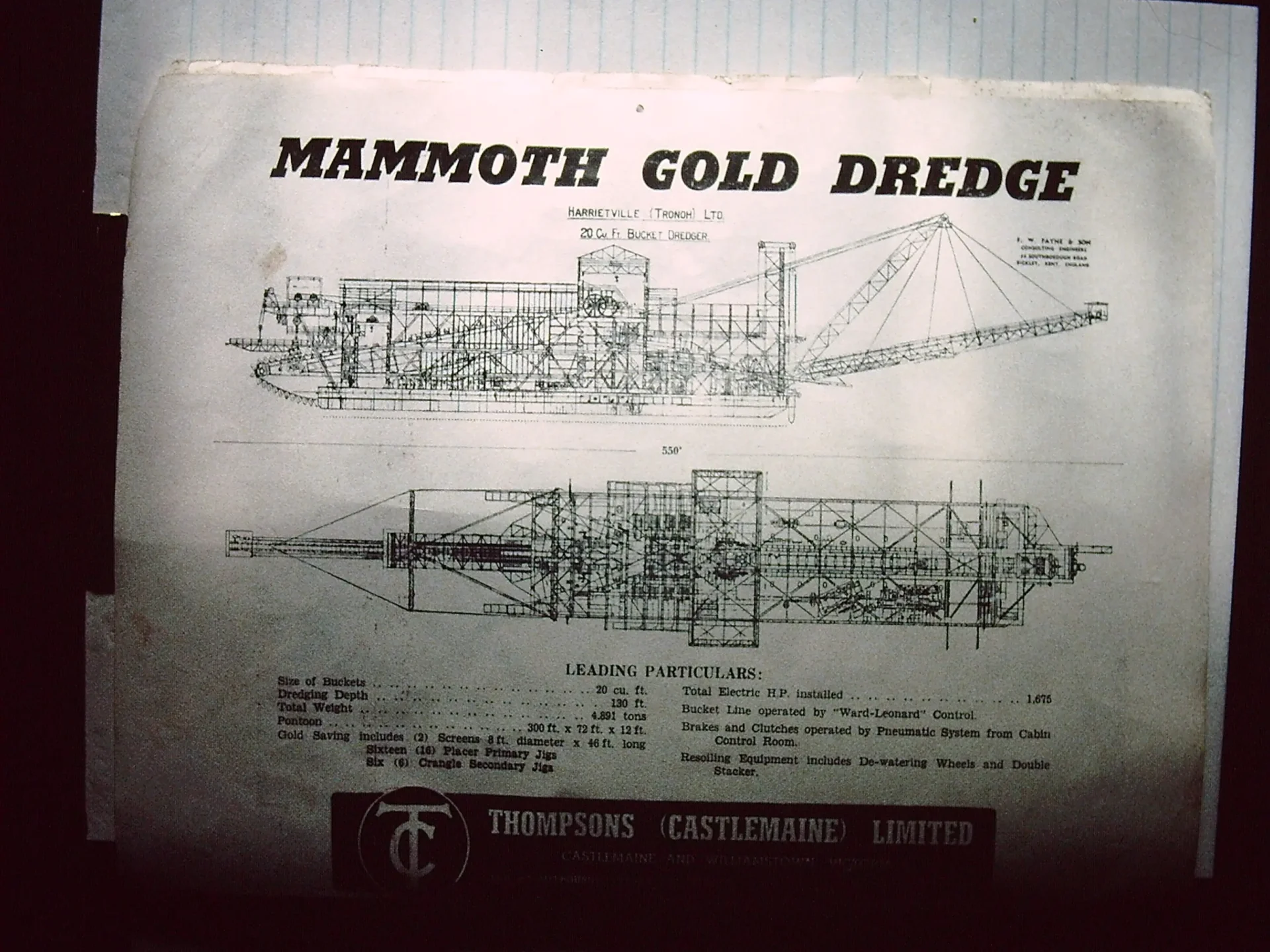 Mammoth Gold Dredge