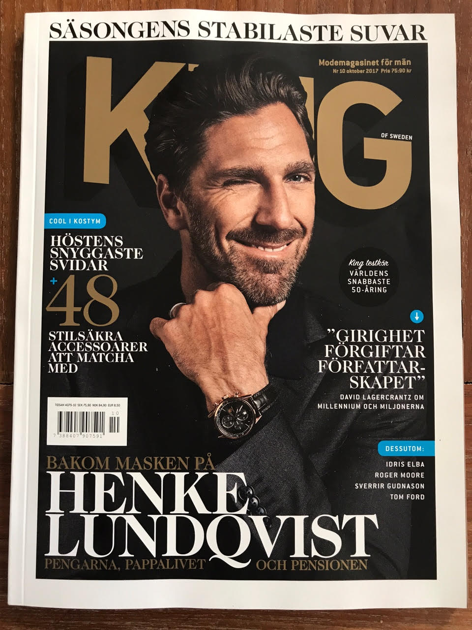The KING in Lifestyle Magazine KING — Stephen F