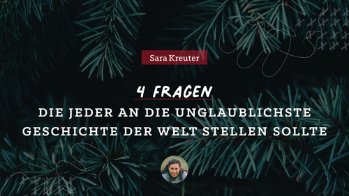 Weihnachten ist mehr als ein Märchen. Behaupten viele. Aber es glauben ja auch viele an den Weihnachtsmann 🤷‍♀️. Was steckt also dahinter? 