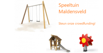 Nieuwe speeltuin in Malden