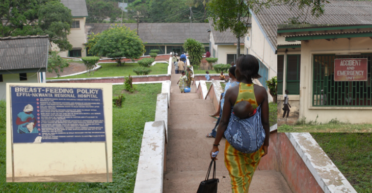 Steunactie Effia-Nkwanta Regional Hospital in Ghana