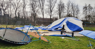 Nieuwe tent voor Circus Miloco &amp; Gymsport Leiden