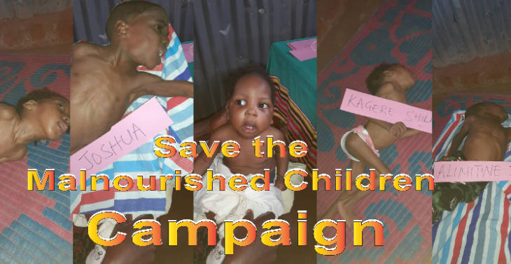 SAVE A LIFE, FEED THE MALNOURISHED CHILD IN MAKINDYE SSABAGABO, UGANDA