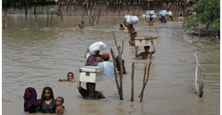 Overstromingen in Pakistan eisen al 1136 levens