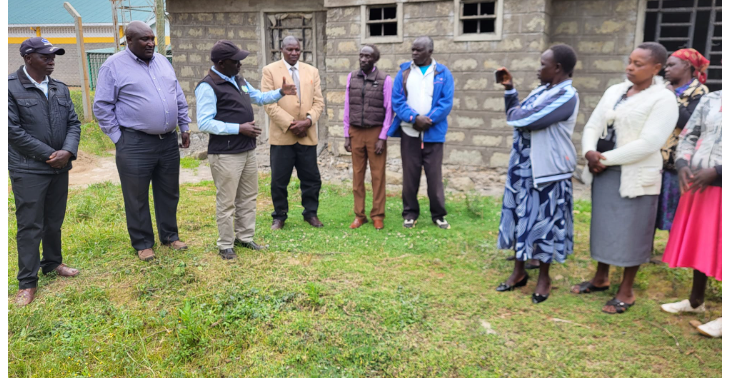 Bouw kerkelijk centrum Kenya