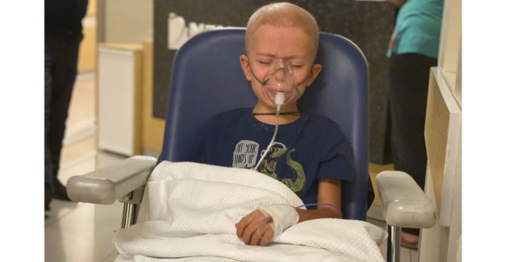 Cancer treatment of 8 year old boy