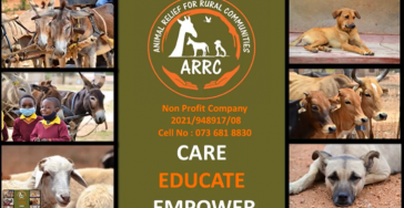 Hulporganisatie voor Dieren ARRC in Zuid Afrika