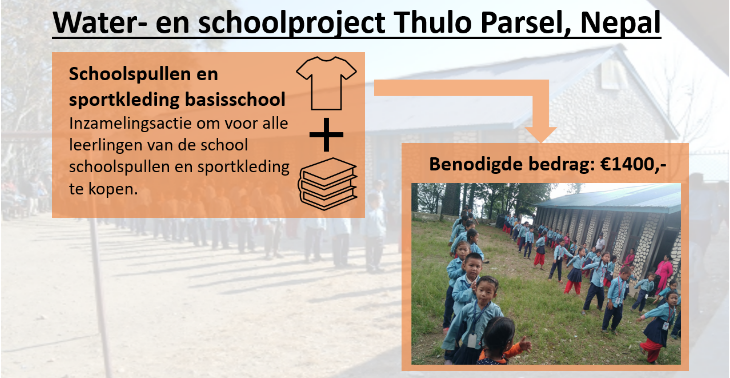 Schoolproject Thulo Parsel, Nepal