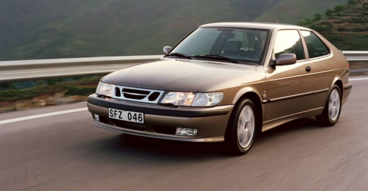 Droom auto saab 9-3 coupe 