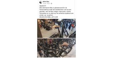 Bex hare (gepikte) fiets af betalen