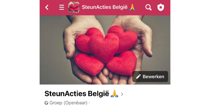 SteunActies België 🙏