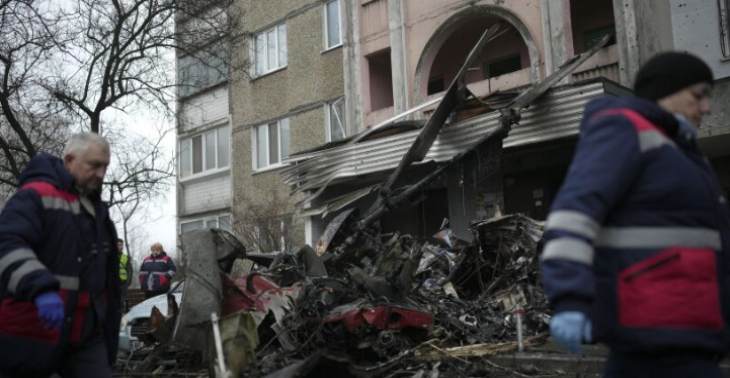 Thuis geven aan gezinnen van ukraine