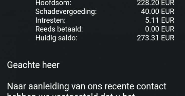 Achterstaande facturen