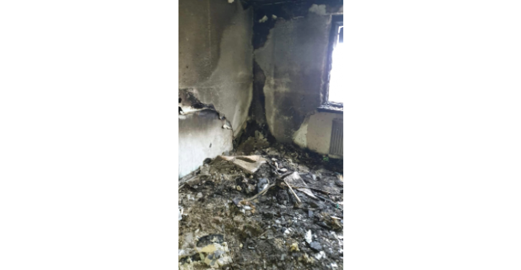 Wohnungsbrand Großeltern