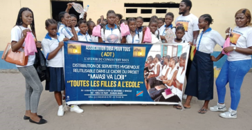 Werkplaats met ervaringsplekken voor kansarme jongeren in Congo.