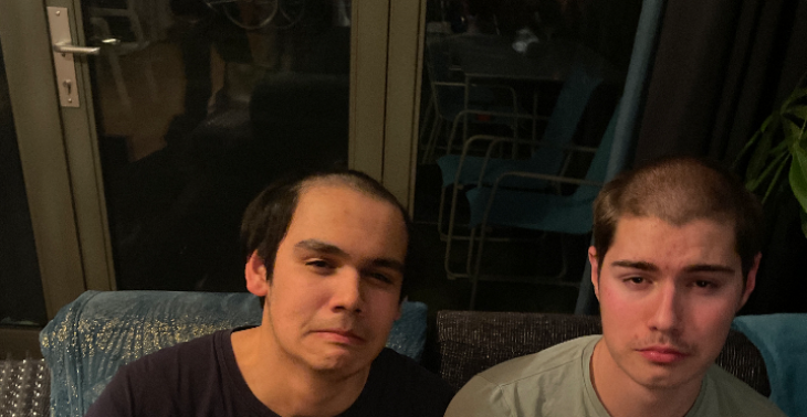 Edim heeft teen kanker en Joris teelbal kanker
