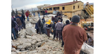 Direct support for displaced earthquake survivors