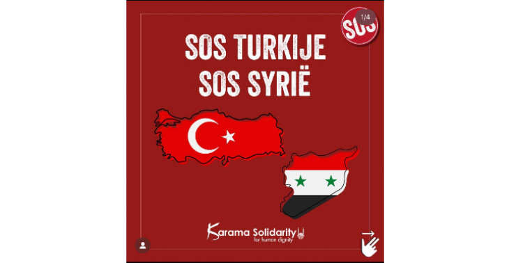 Inzameling turkije & syrie
