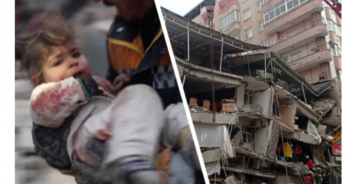 Aardbevingen in Syrië