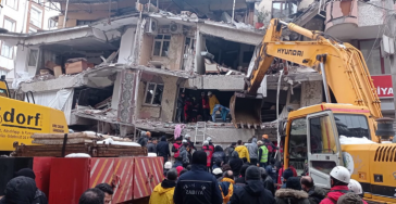 Inzamelactie voor de slachtoffers van de aardbeving in Turkije en Syrië