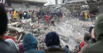 Slachtoffers aardbeving Turkije en Syrië 
