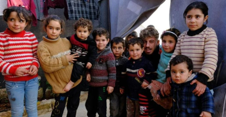 Inzameling voor kinderen in het aardbevingsgebied in Turkije en Syrie
