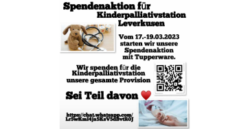 Spendenaktion Kinderpalliativstation🌈